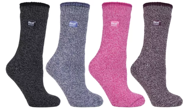 Heat Holders - Femme Epaisse Thermique Laine Merinos Chaussettes