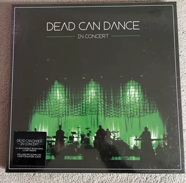 Dead Can Dance "In Concert" 3Lp Vinyl Lp Box Set Brand New Sealed / Neuf Emballé