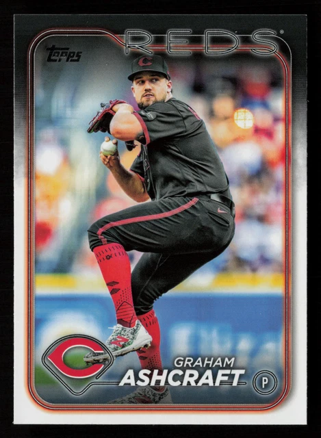 CARTE DE BASEBALL 2024 Topps Graham Ashcraft #652 Cincinnati Reds EUR 1 ...