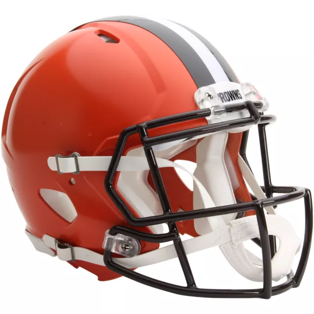 NFL Cleveland Browns Football Authentic Full Size Speed Helm Footballhelm 2