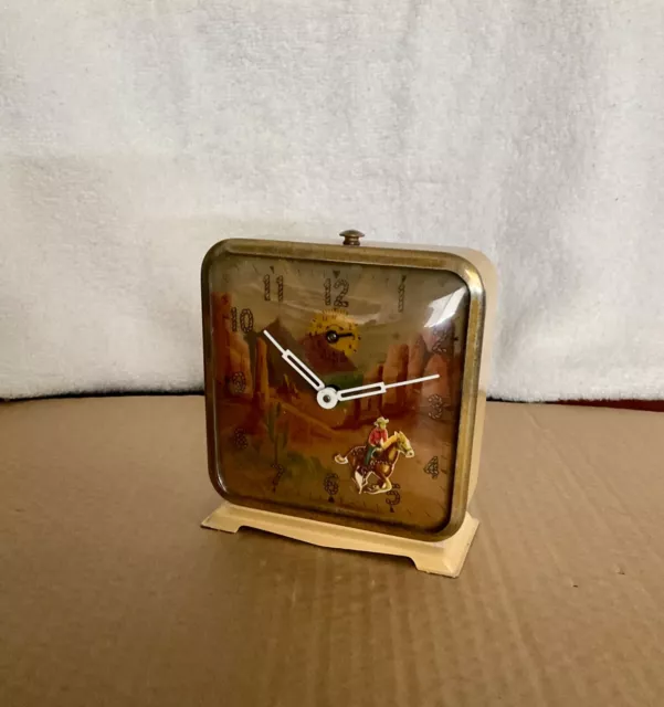 VINTAGE ROY ROGERS Ingraham Clock $335.00 - PicClick