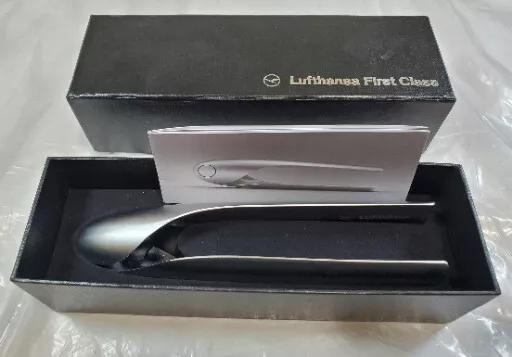 LUFTHANSA AIRLINES Nutcracker FIRST CLASS Gift FINE German Industrial Design EUC