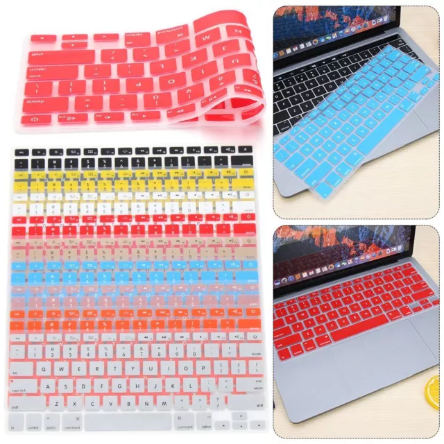 PROTÈGE CLAVIER QWERTY pour macbook PRO et AIR 11 12 13 15 17 pouces  silicone EUR 6,53 - PicClick FR