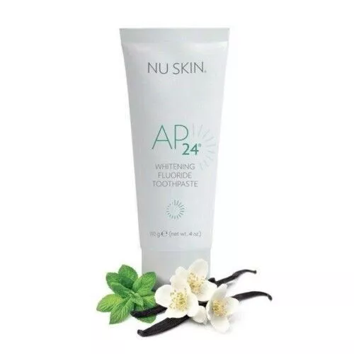 100% Original NU SKIN AP 24 Teeth Whitening Fluoride Toothpaste 110g (NEW LOOK)