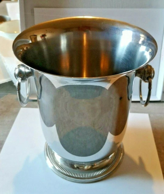 Sceau à Glace Vintage Jean Couzon – Acier Inox Satiné – Superbe état