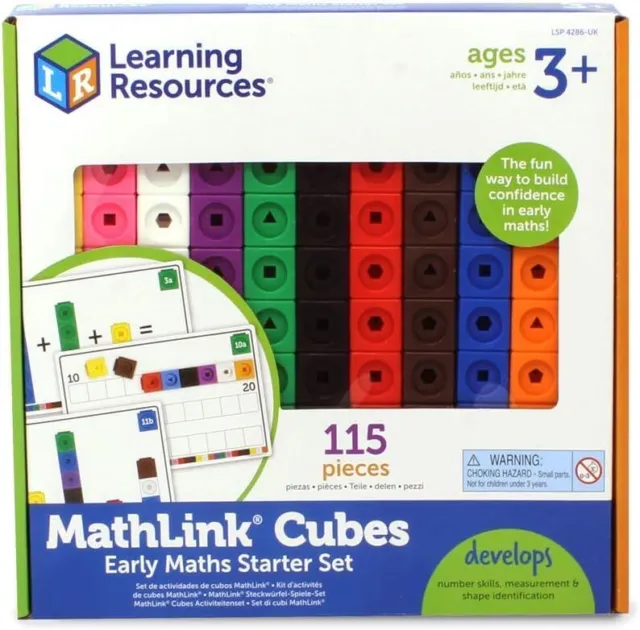 Learning Resources (UK Direct Account) LSP4286-UK MathLink Activity Set, Set of