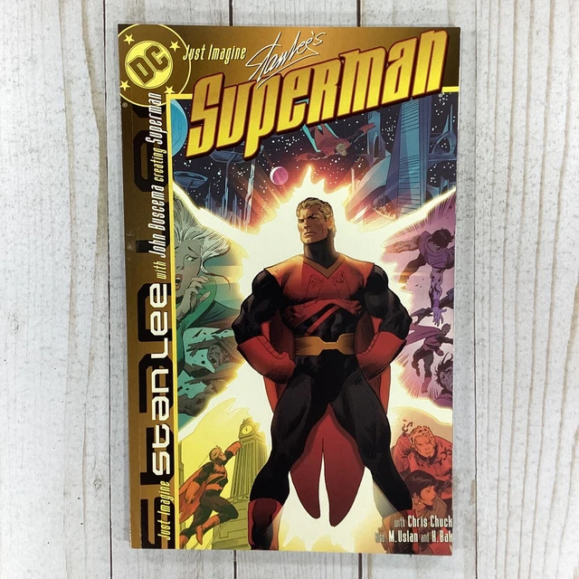 Superman Lot of 2 TPBs Just Imagine Superman 2001/The Earth Stealers 1988 DC NM+ 6