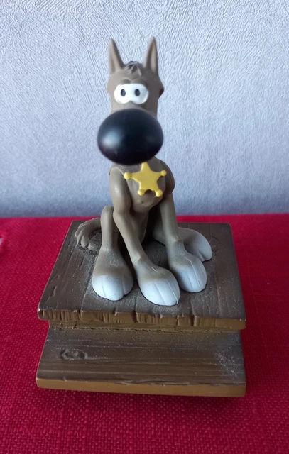 Figurine Rantanplan Lucky Luke - Licence Sing 1997, Plâtre, Collection BD