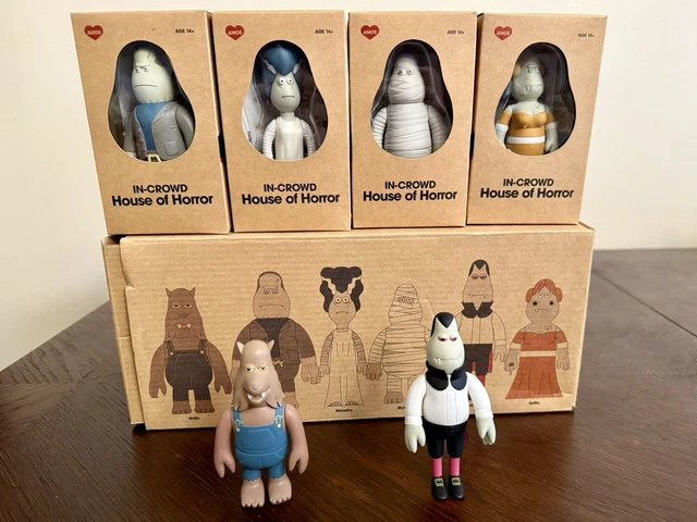 JAMES JARVIS / Amos Toy In-Crowd ICWF Vinyl Figure Set of 7