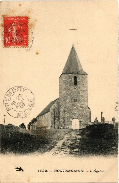 CPA AK Montenoinon - L'Église (456439)
