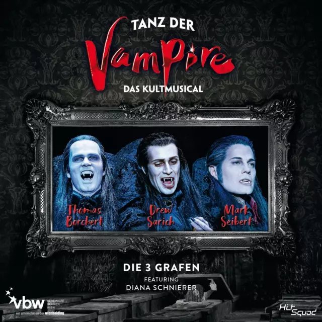 Tanz der Vampire - Das Musical - Die 3 Grafen CD *NEU*OVP*