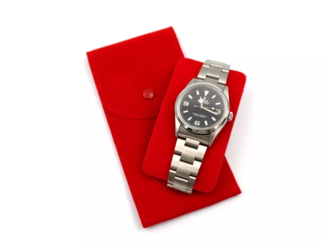 5 Porte- Montres Impression A Chaud Luxe Rouges Idée Cadeau Top Quality BAR 2