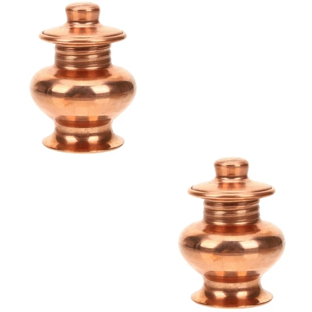 2 Count Worship Decor Buddha Offering Accessories Buddhist Cup Decorate