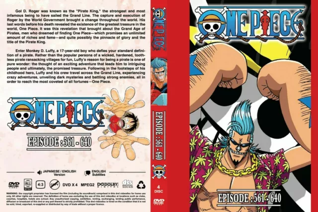 ONE PIECE (BOX 1, EPISODES 1-330) - ANIME TV SERIES DVD (ENG DUB) SHIP  FROM UK