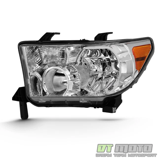 For 2007-2013 Toyota Tundra 2008-2017 Sequoia Headlight Headlamps LH Driver Side