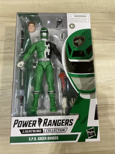 Hasbro: Power Rangers Lightning Collection - SPD Green Ranger 6" Figure New