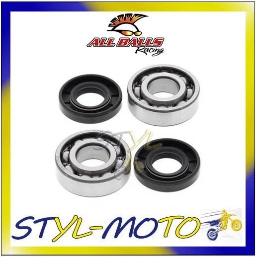 6 Coussinets De Palier De Vilebrequin AHL - Diamètre 38mm - Pour CFMOTO CF650 - Acier/alliage - 7