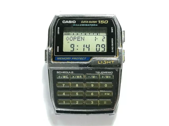 Casio databank 150 illuminator sale