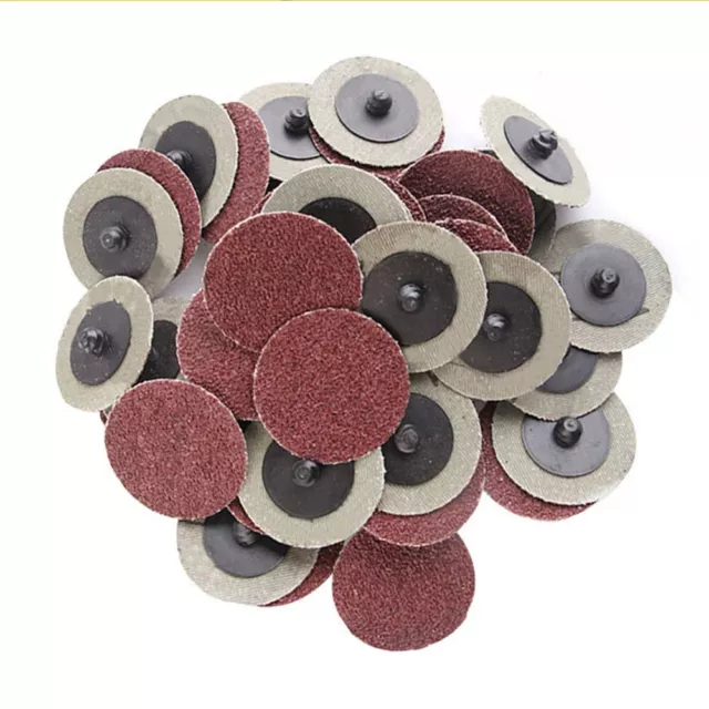 Brand New Sanding 80 Grit 50X 50mm Direct Replacement Discs Tool Kits Roll Lock