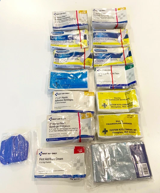 Premiers Secours kit léger pour Voiture Canion Moto sortie Maritime Terrestre