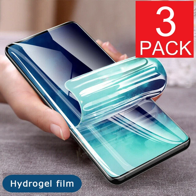 3X Hydrogel Film Screen Protector For VIVO Y21 Y33S Y20S Y17 Y30 X60 LITE 5G
