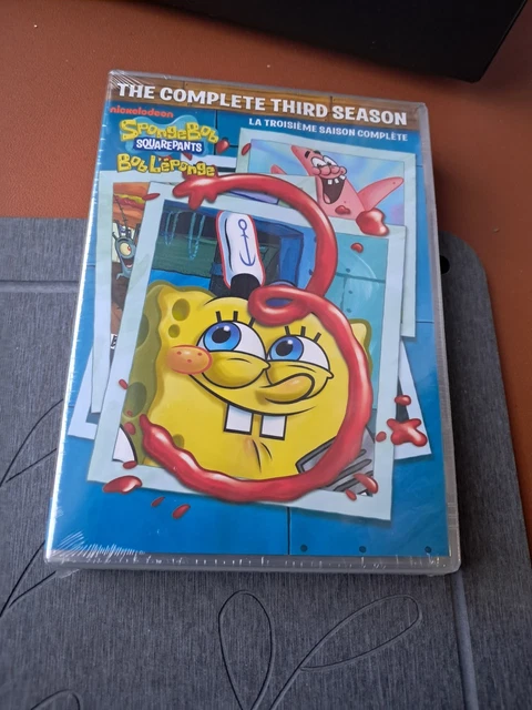 SPONGEBOB SQUAREPANTS SEASON 3 DVD NEW $22.50 - PicClick CA