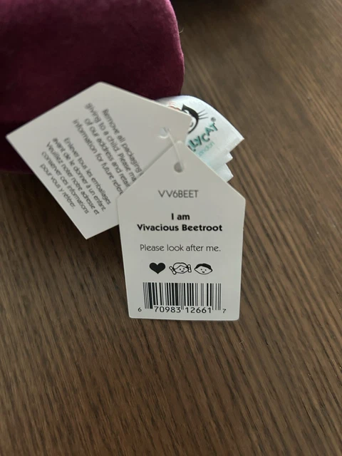 JELLYCAT VIVACIOUS BEETROOT BNWT Rare & Retired Only Ever Displayed £33 ...