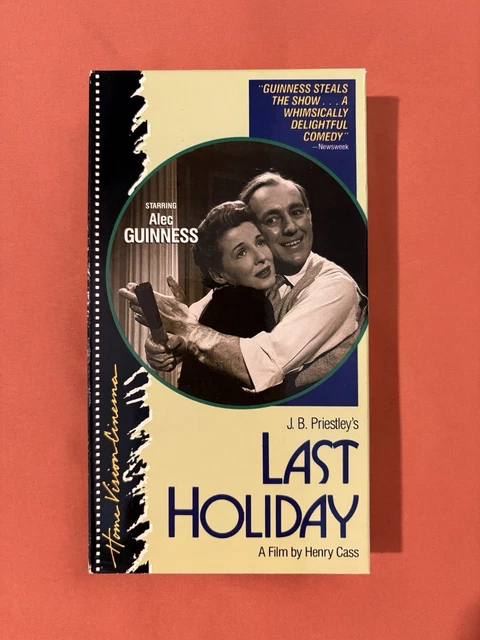 LAST HOLIDAY (VHS, 1950) Henry Cass Priestley British Drama
