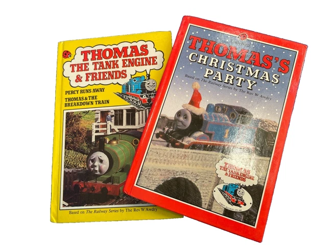 2 THOMAS THE TANK ENGINE and Friends Ladybird hardback books 1984 EUR 2 ...