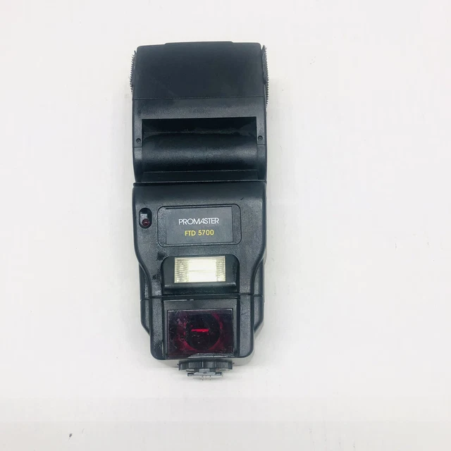 Promaster FTD 5700 Flash for Camera- Untested