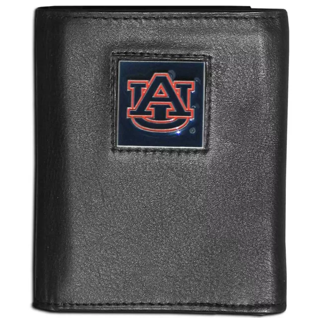 NCAA Auburn Tigers Leather Tri-Fold Wallet