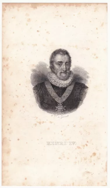 Henri IV Roi de France Maison Capétienne de Bourbon Croix Ordre du Saint-Esprit 2