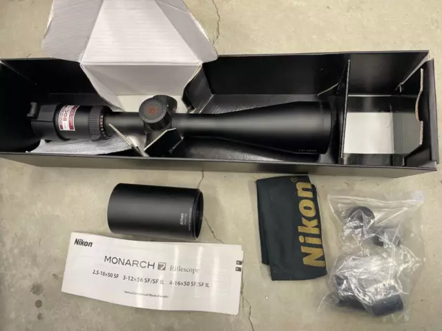 Nikon Monarch 7, 3-12x56 riflescope