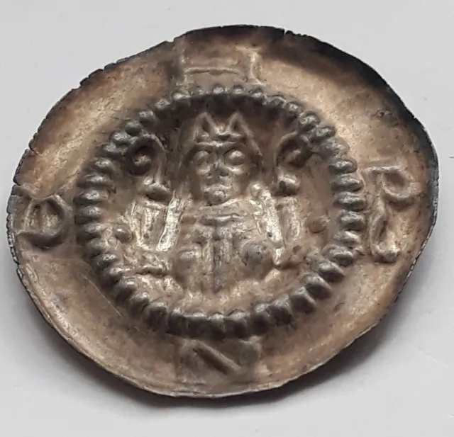 Fulda - Abtei, Brakteat 0,54 g, Heinrich V. 1288 - 1313, Berger 2307