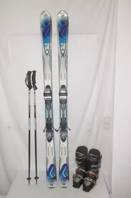K2 Ski " Amp " Top Allmountain Carver 174 Cm + Skischuhe Gr: 43 Im Set