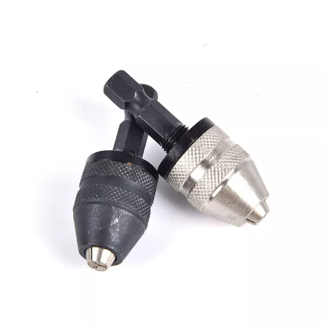 Drill Chuck 1/4" Keyless Drill Bit Chuck Hex Shank Adapter Converter WFFEHAY