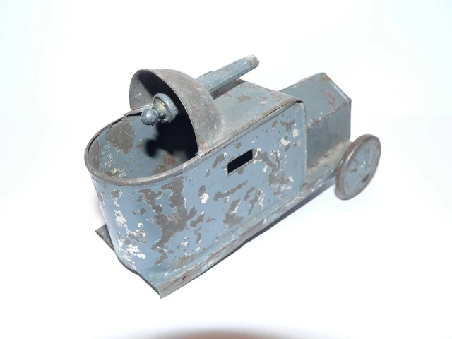 Jouet Ancien En Tôle - Camion Ambulance Militaire - France 1920 - Penny Toy