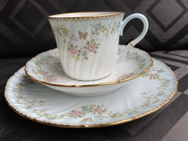 Noritake Diamond Collection Cup Saucer Trio Guest