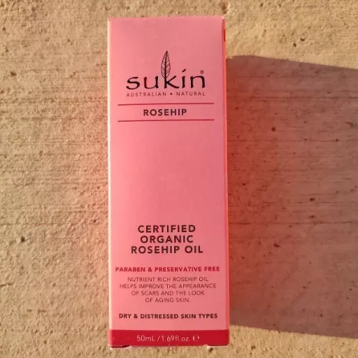 Sukin Australian Natural Rosehip Organic Rose Hip Oil 1.69 oz.