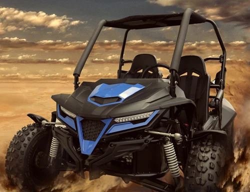 200CC GY6 Dune Buggy Off Road 2 Seater UTV ATV Quad 4 Wheel Go kart Auto FORZA 5