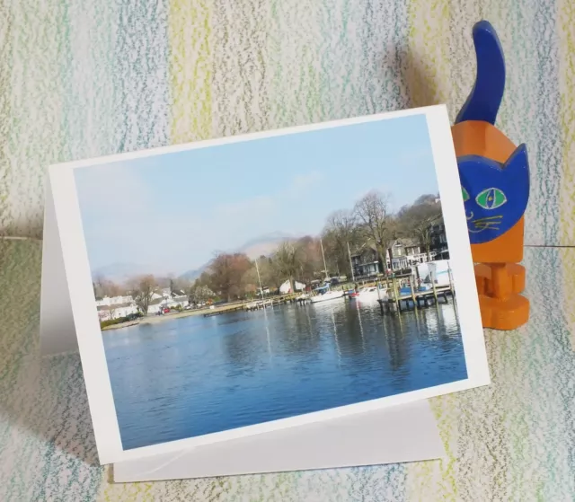 Card: "Waterhead Ambleside Windermere Lake District" #PeterBrighousePhotography