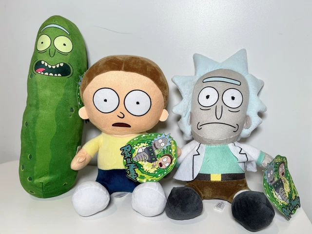 LICENSED ADULT SWIM Rick and Morty Collector Plush Pickle Rick BNWT ...
