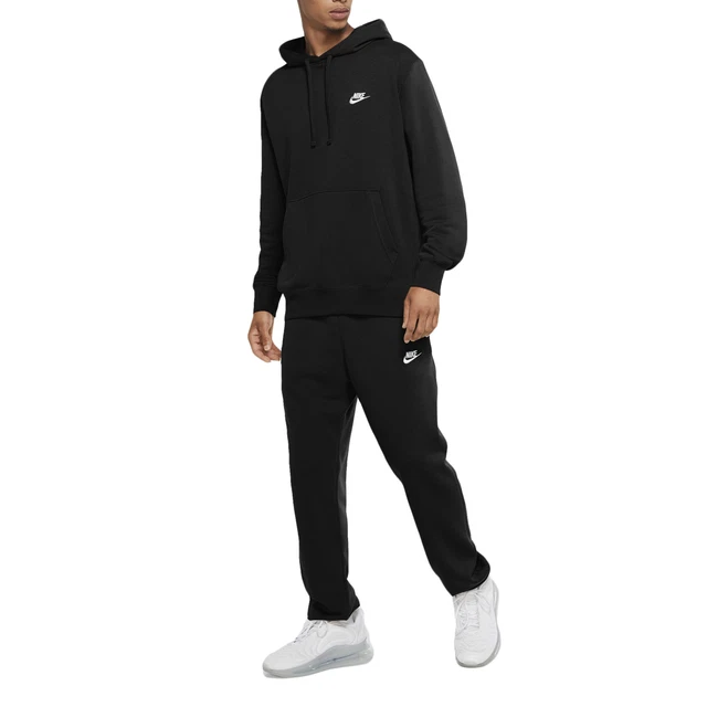 Nike Felpa da Uomo con Cappuccio Club Nera Taglia M Cod CZ7857-010 4