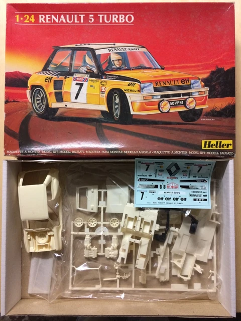 1 24 HELLER 80717 Renault 5 Turbo Tour De Corse 1982 Ragnotti Andrie 1-24-heller-80717-renault-5-turbo-tour-de-corse-1982-ragnotti-andrie