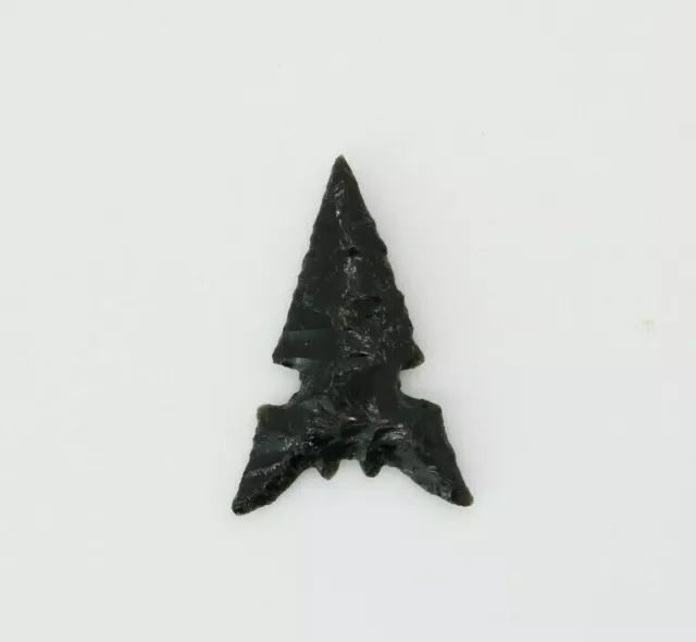 TED ORCUTT NORTHWEST COAST OBSIDIAN FLINT EXOTIC POINT - RARE - CIRCA 1900's