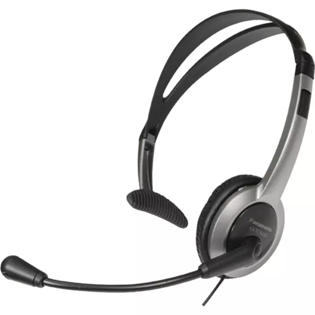 Panasonic KX-TCA430 Comfort-Fit Foldable Headset w/Flexible Noise-Cancelling Mi