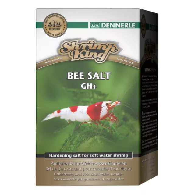 Dennerle Shrimp King Salt Ideal Aquarium Water Conditions Neocaridina Bee Tiger