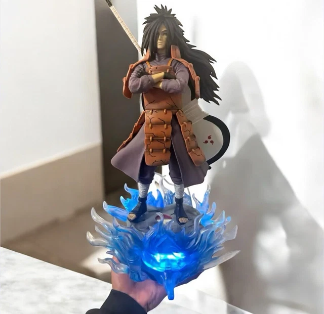 Statue Japonaise Figurine Naruto - Madara Uchiha - Statue De Collection 42 Cm - PVC - Emballage Scellé Manga Rare