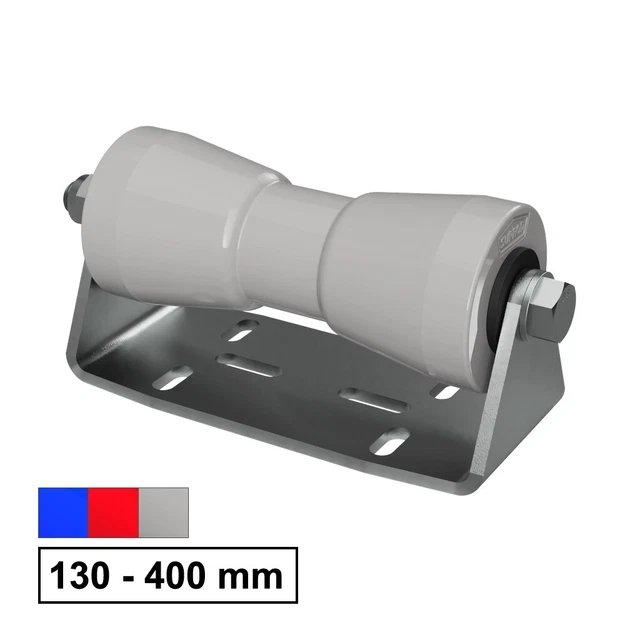 Rouleau de quille en polyuréthane avec support B Remorque à bateau
