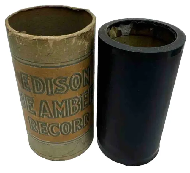 Antique Edison Blue Amberol Record Cylinder Ride of the Thuringia Hussars Marine